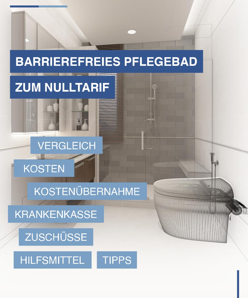Infoblatt zu Barrierefreies Pflegebad zum Nulltarif